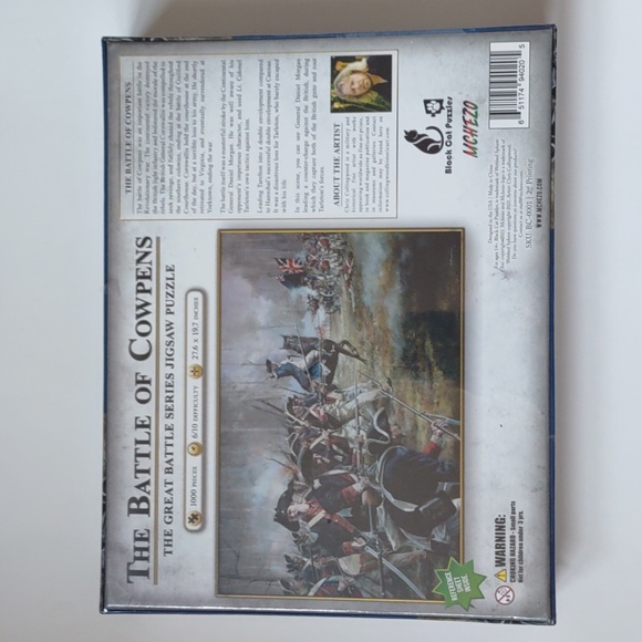 The Battle of Cowpens The Great Battle Series Jigsaw Puzzle Block Cat Puzzles - Picture 8 of 14